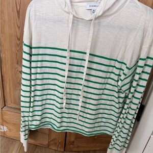 Evereve Cream Hoodie